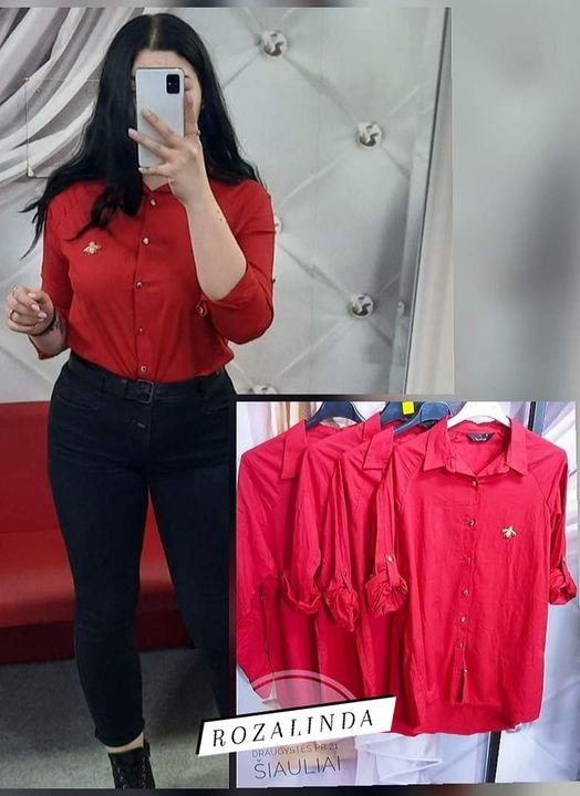 Medvilniniai marškiniai su bitute