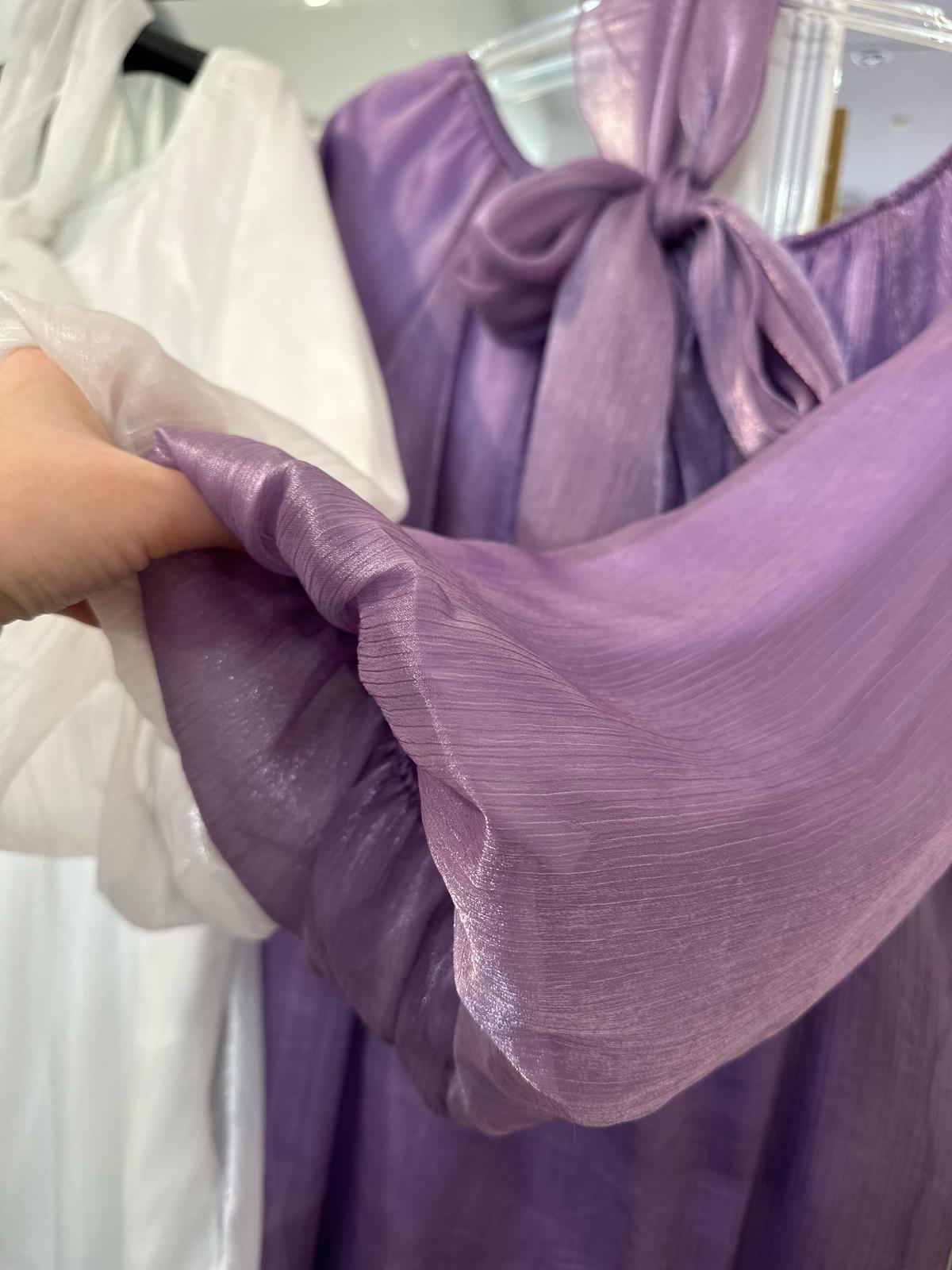 Šifoninė trumpa suknelė - Image 7